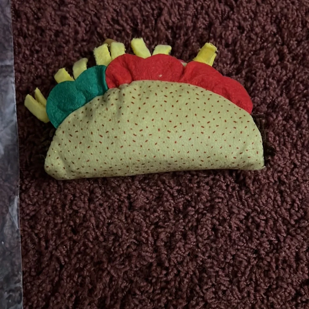 Frisco Halloween Fiesta Taco Plush Cat Toy